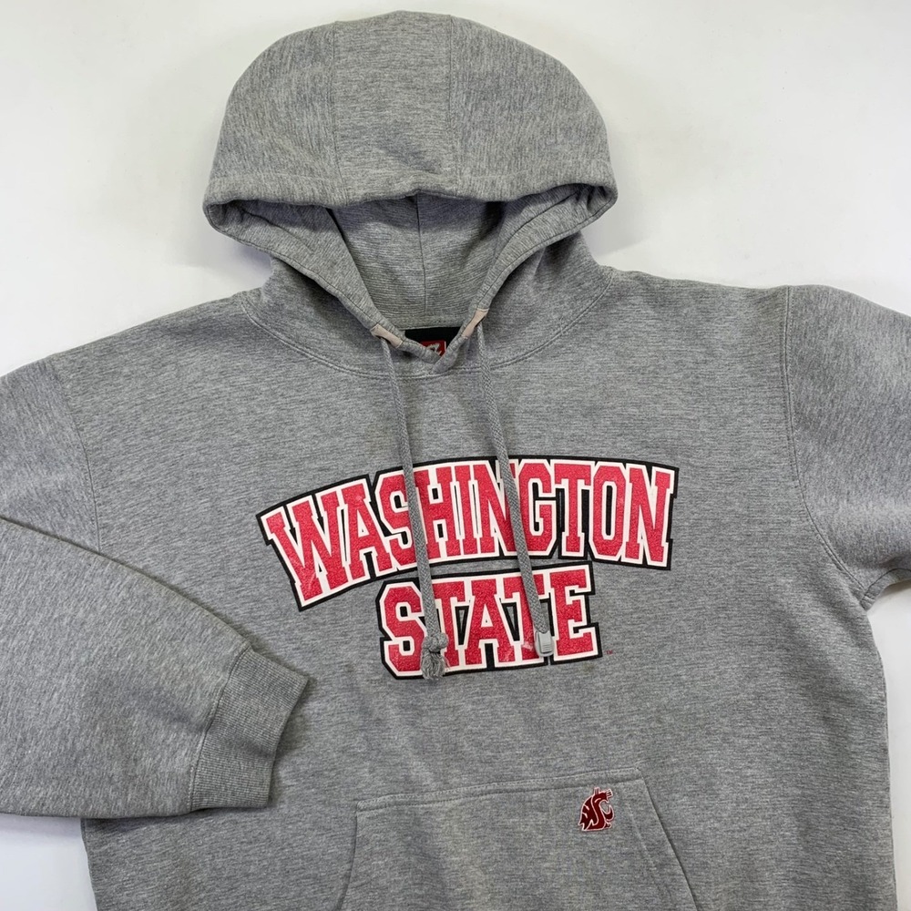 Washington State University Cougars Hoodie Large NCAA Akwa Sports College VTG‎